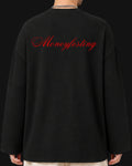 moneyfesting waffle knit tshirt
