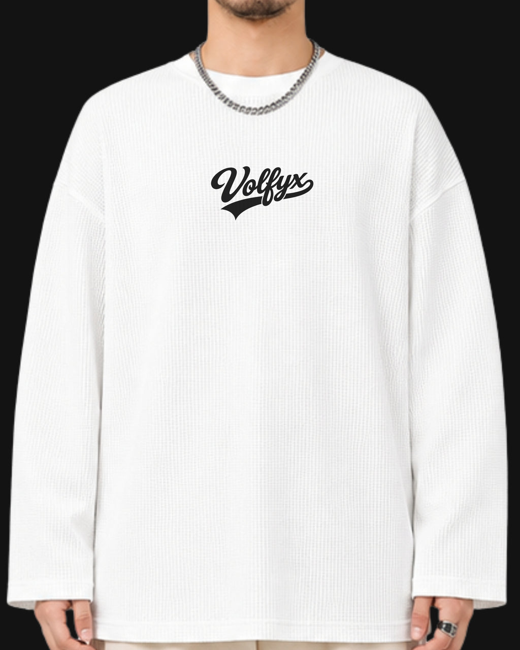 peace sword waffle knit tshirt