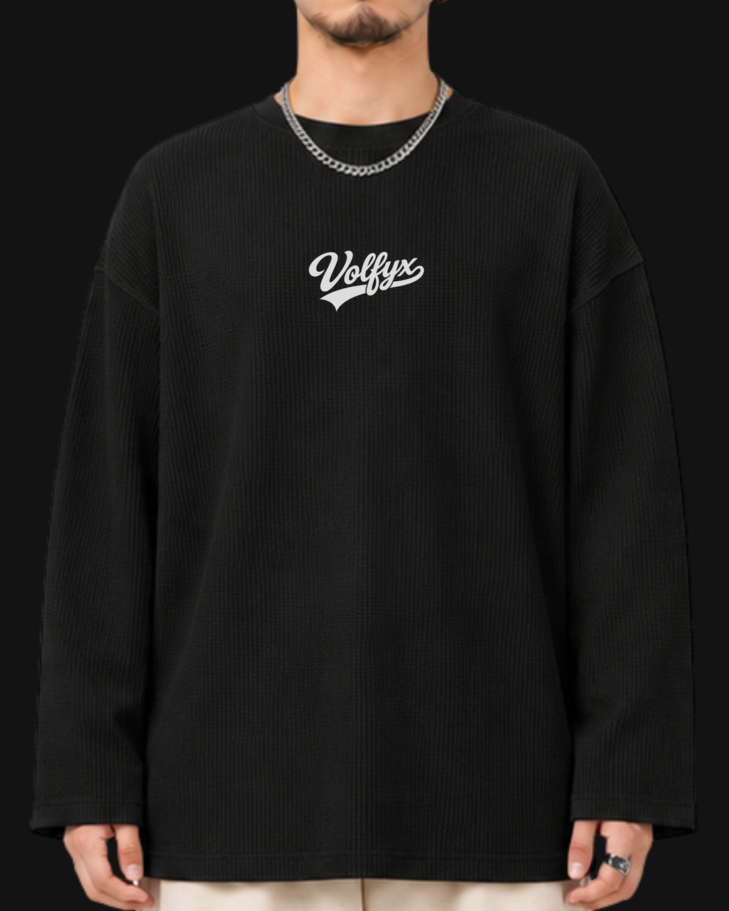 kiss me we can talk later waffle knit tshirt