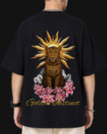 golden instincts oversized T-shirt