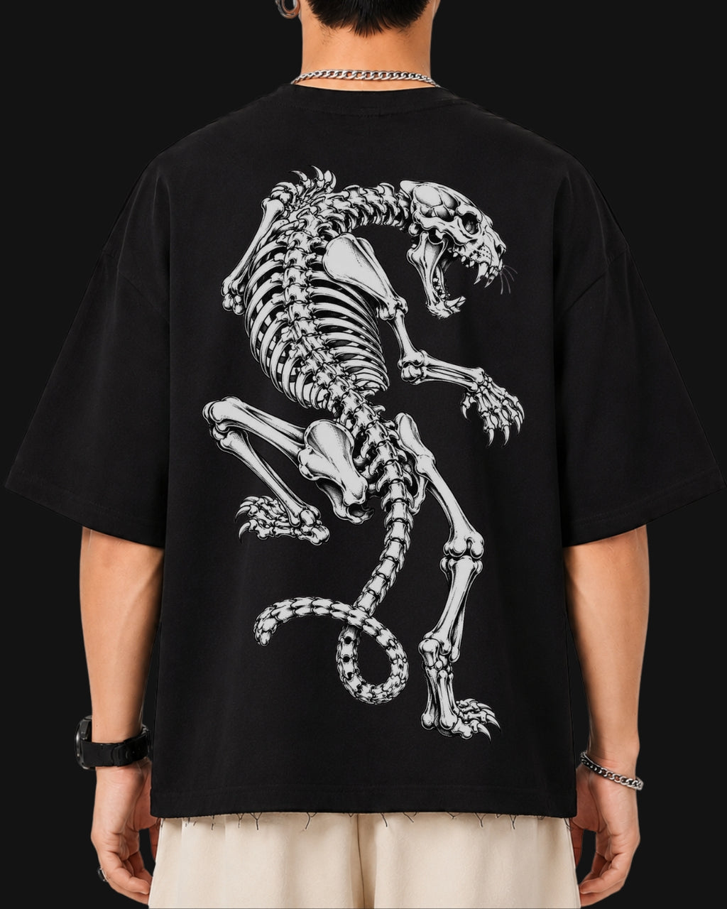 skull crawler oversized T-shirt