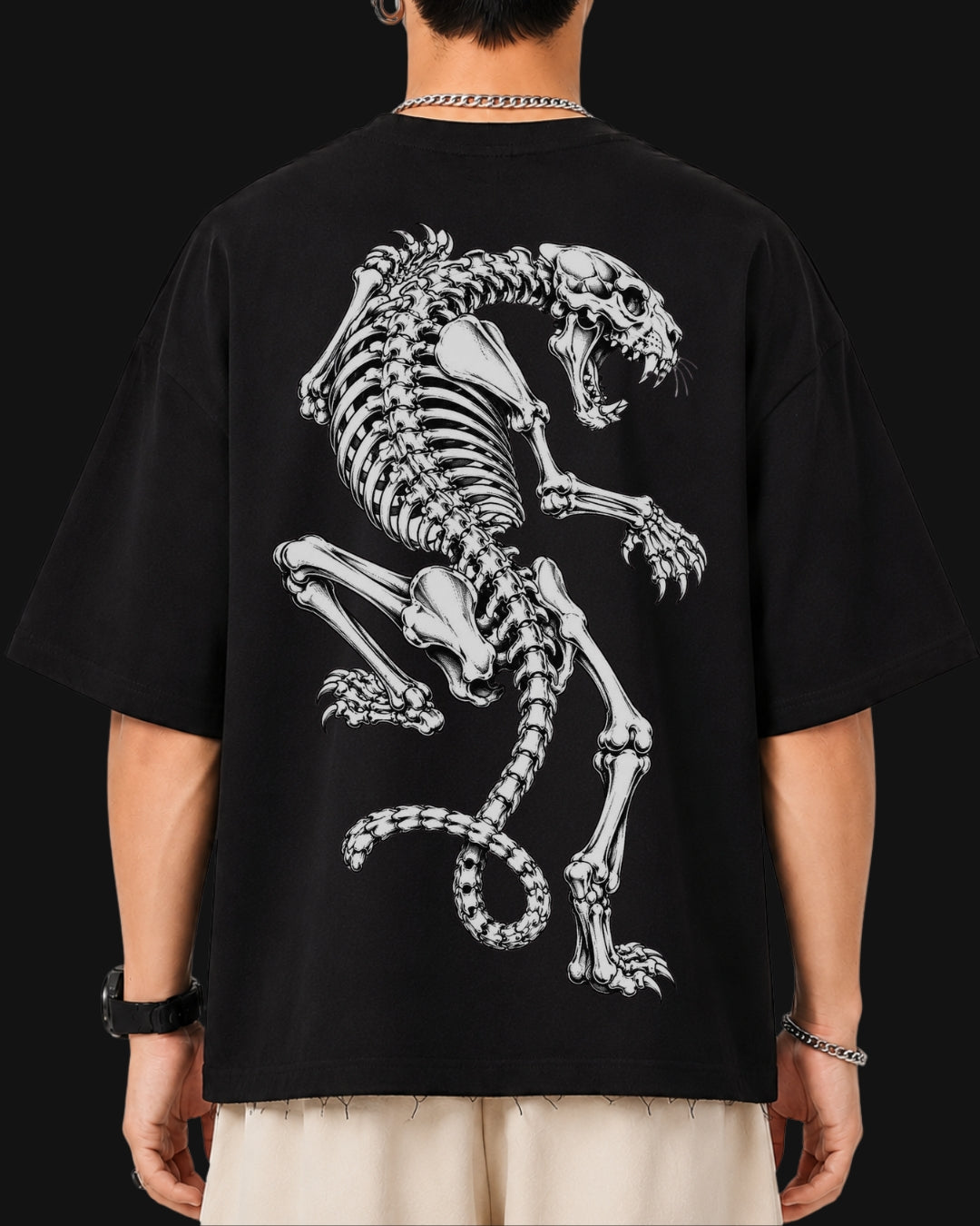skull crawler oversized T-shirt