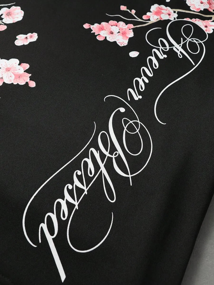SAKURA BLOOM WAFFLE TEE
