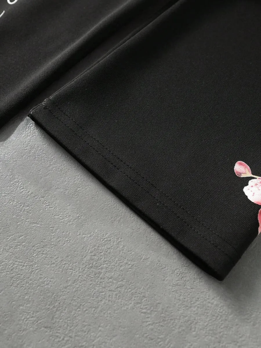 SAKURA BLOOM WAFFLE TEE