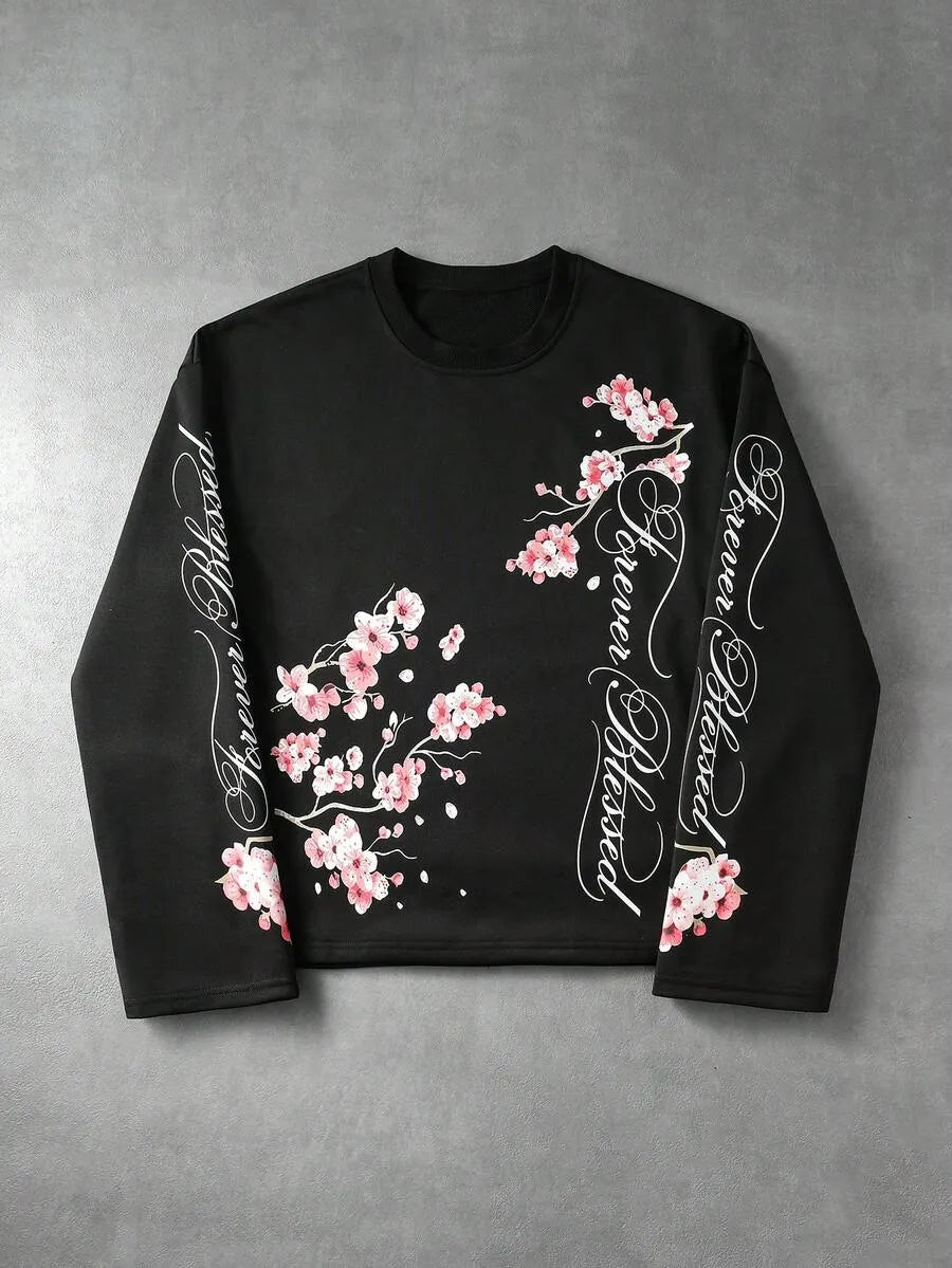 SAKURA BLOOM WAFFLE TEE