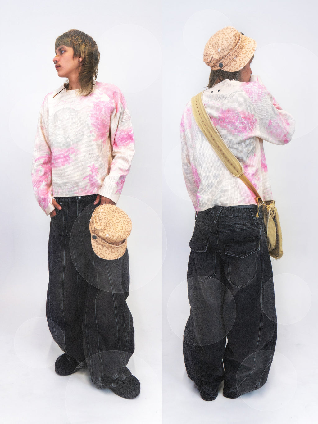 Petal Wash Thermal Top
